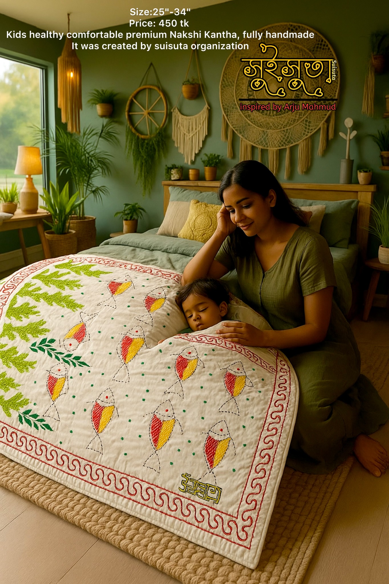 Double Layer Baby Quilt – অতিরিক্ত নরম ও টেকসই ডিজাইন