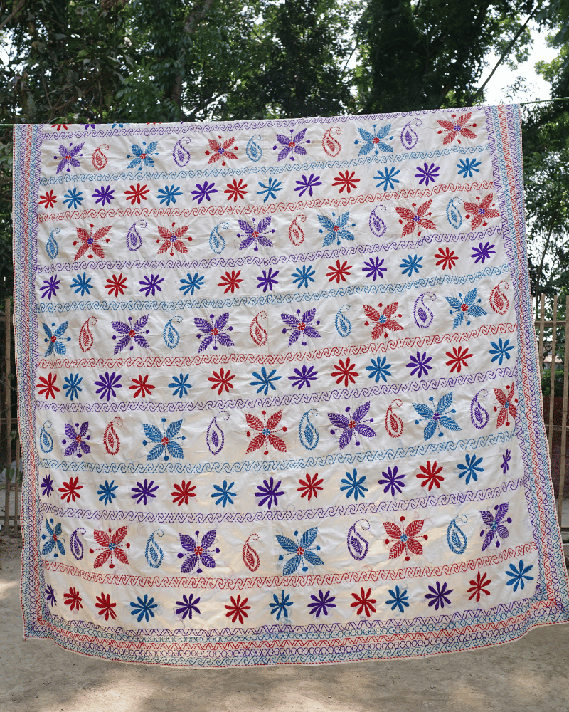 SKU_AKK-25 | Elegant Cotton Nokshi Kantha