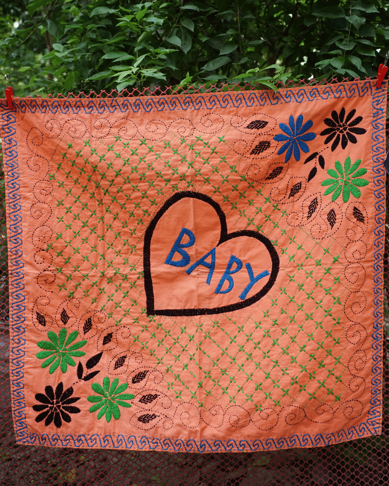 BKK-16 | “Baby Nakshi Kantha Pure Cotton Comfort 32×40”