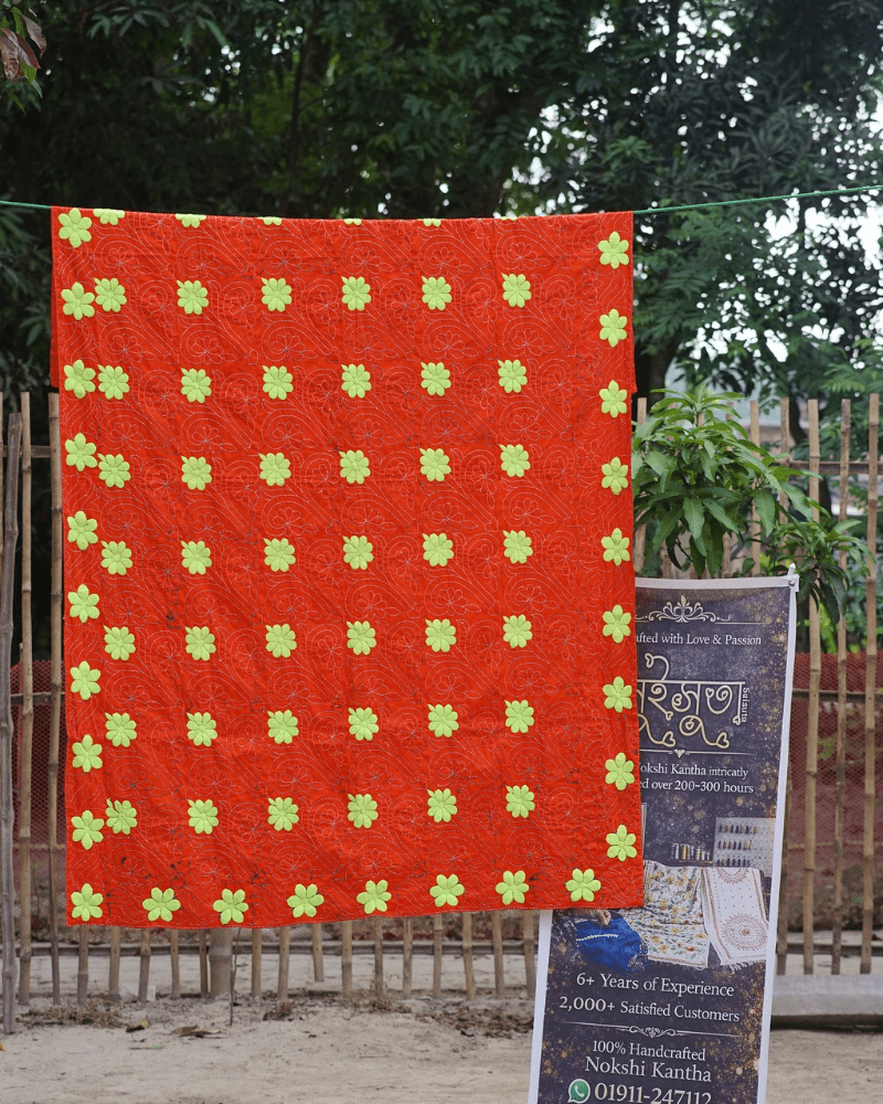 SKU_AKK-13 | King Size Handmade Kantha Quilt