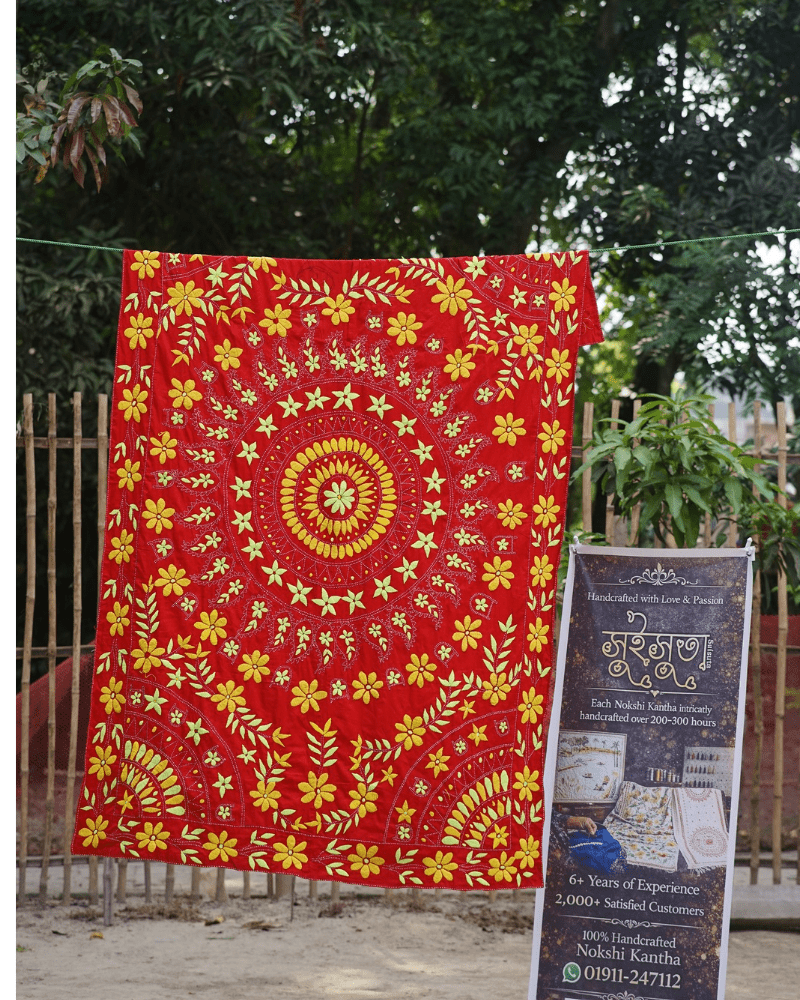 SKU_AKK-16 | Handmade Cotton Bedspread Kantha
