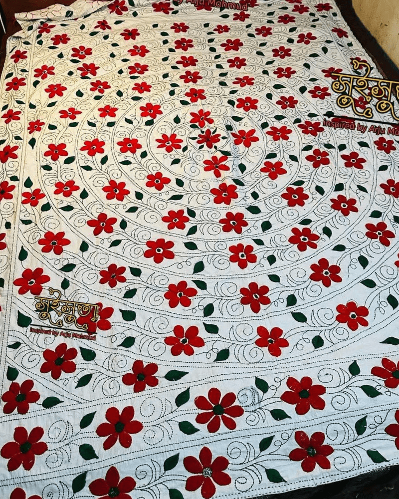 SKU_AKK-17 | Elegant King Size Nokshi Kantha