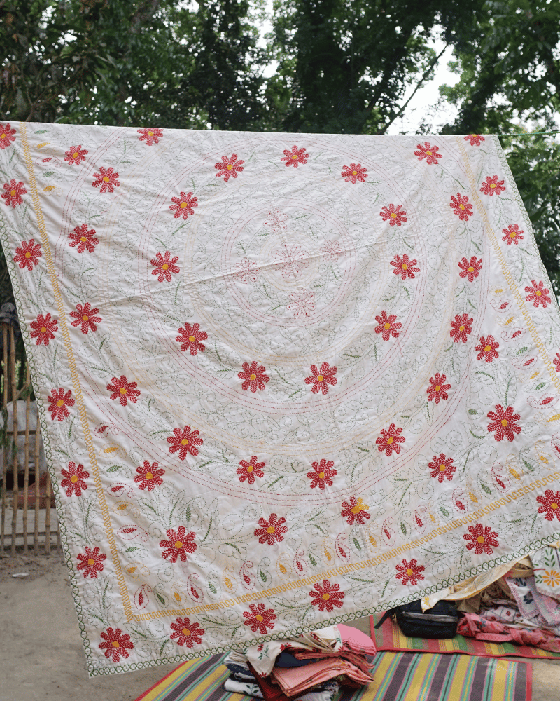 SKU_AKK-01 | Premium Handmade Nokshi Kantha King Size