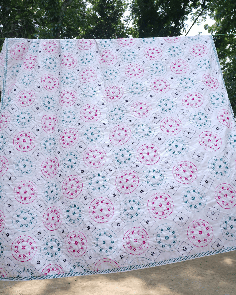 SKU_AKK-32 | Traditional Village Kantha Quilt