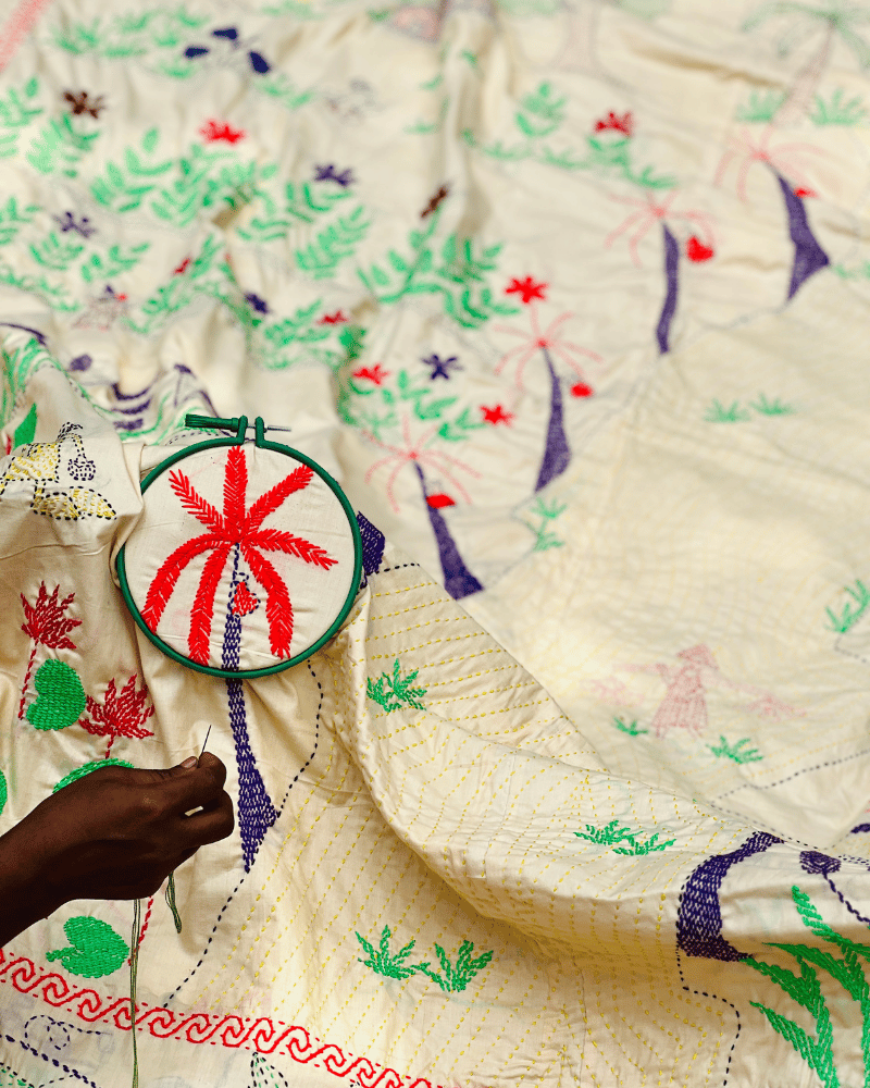 SKU_AKK-41 | Luxury Premium Nokshi Kantha - Image 3