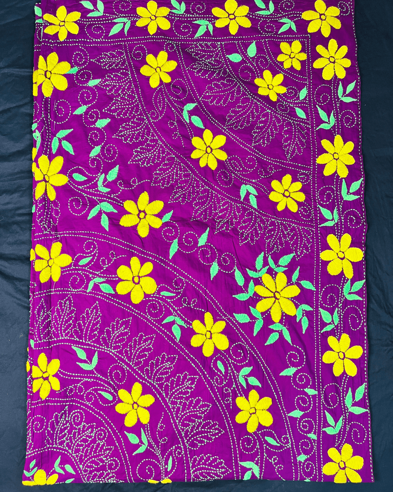 SKU_AKK-59 | Luxury Hand-Embroidered Nokshi Kantha