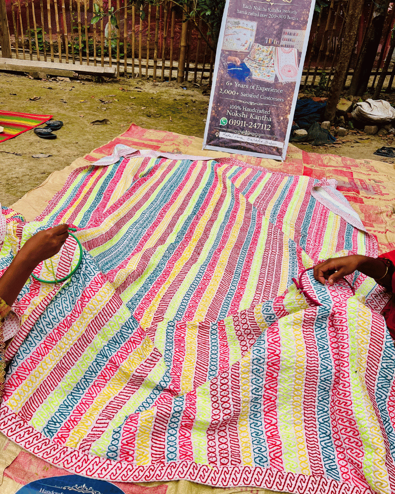 SKU_AKK-36 | Elegant Traditional Kantha Quilt