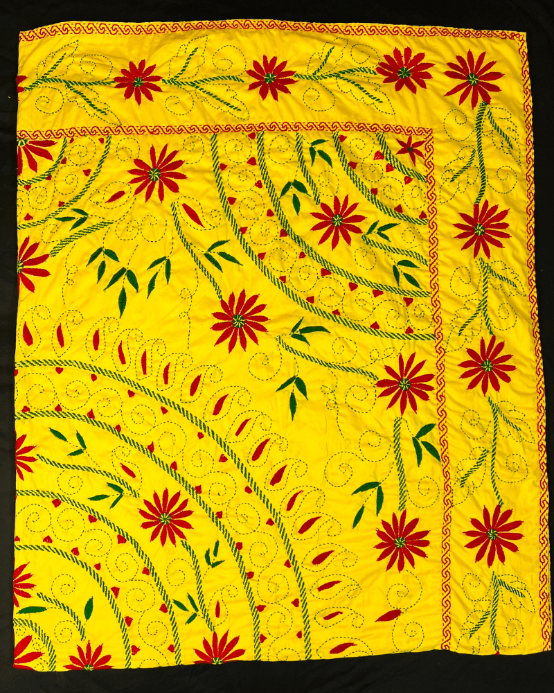 SKU_AKK-67 | Authentic Handmade Bengali Bed Cover