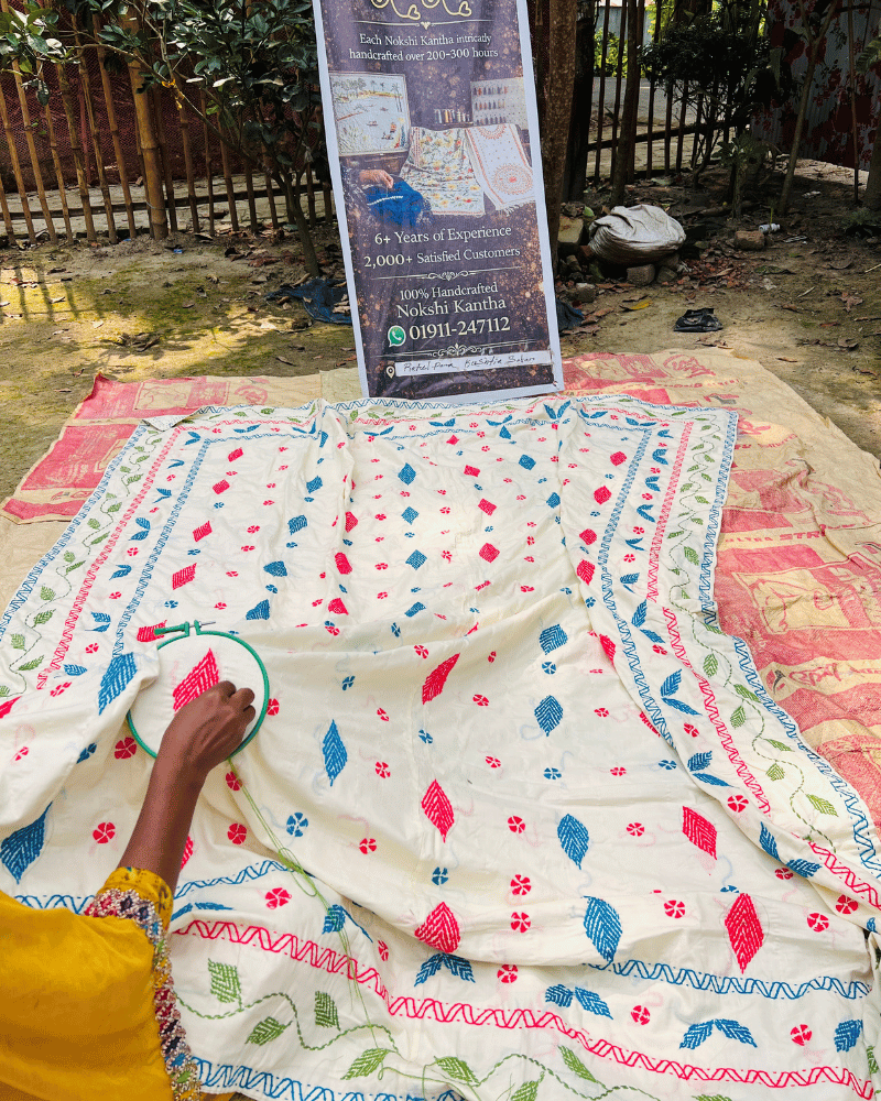 SKU_AKK-43 | Traditional Elegant Nokshi Kantha
