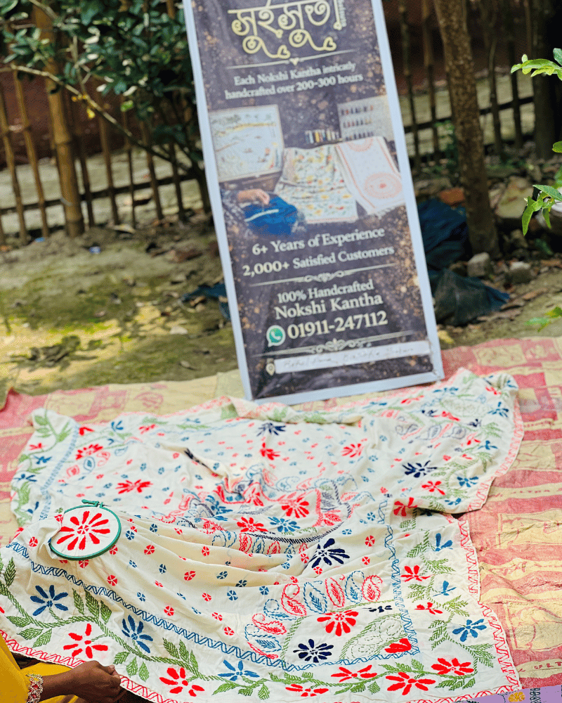 SKU_AKK-42 | Handmade Cotton Heritage Kantha