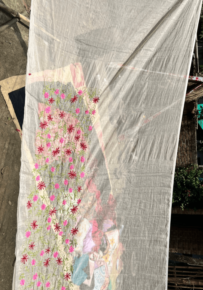 ৫০ লক্ষ টাকার ঐতিহাসিক শাড়ি থেকে অনুপ্রাণিত… - Image 10