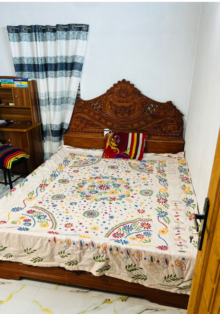 Suisuta Handmade Bed Sheet | সুইসুতা হাতে তৈরি বেডশিট