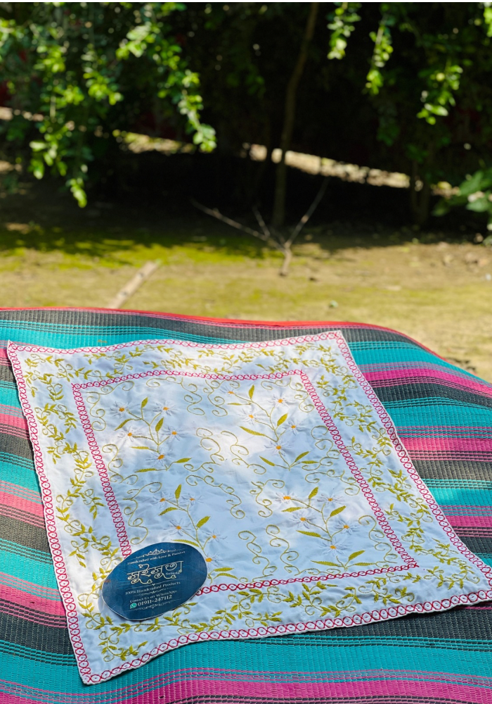 BKK-65/ (sku) -Double Layer Baby Kantha – নরম সুতি কাপড়ে সম্পূর্ণ হাতের কাজ - Image 5