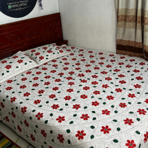 1. Handmade Cotton Bed Sheet | হাতে তৈরি সুতি বেডশিট