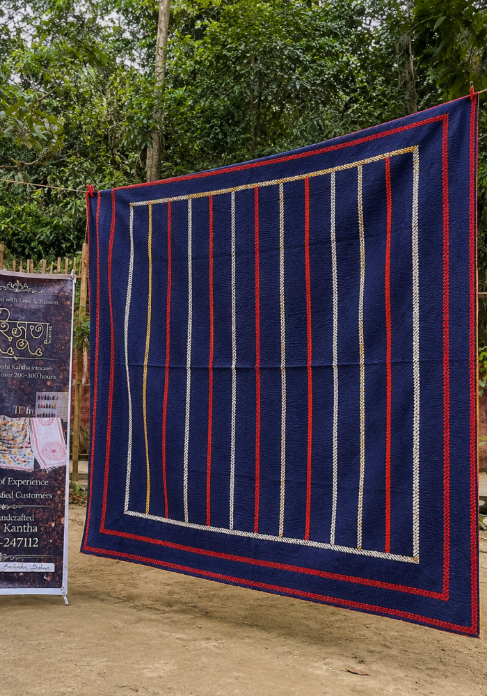 Premium Handmade Nokshi Kantha 6 Design Options | Custom Order Available | প্রিমিয়াম হাতে তৈরি নকশি কাঁথা কালেকশন - Image 4